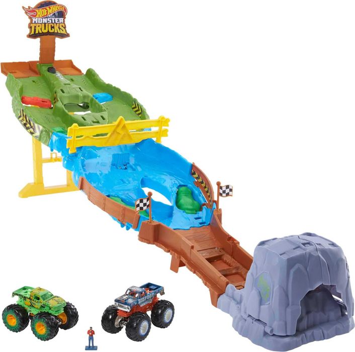 Set de joacă Hot Wheels HJG32 - Pista de curse Monster Trucks