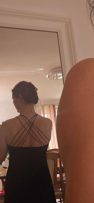 Rochie catifea eleganta, marime M, noua