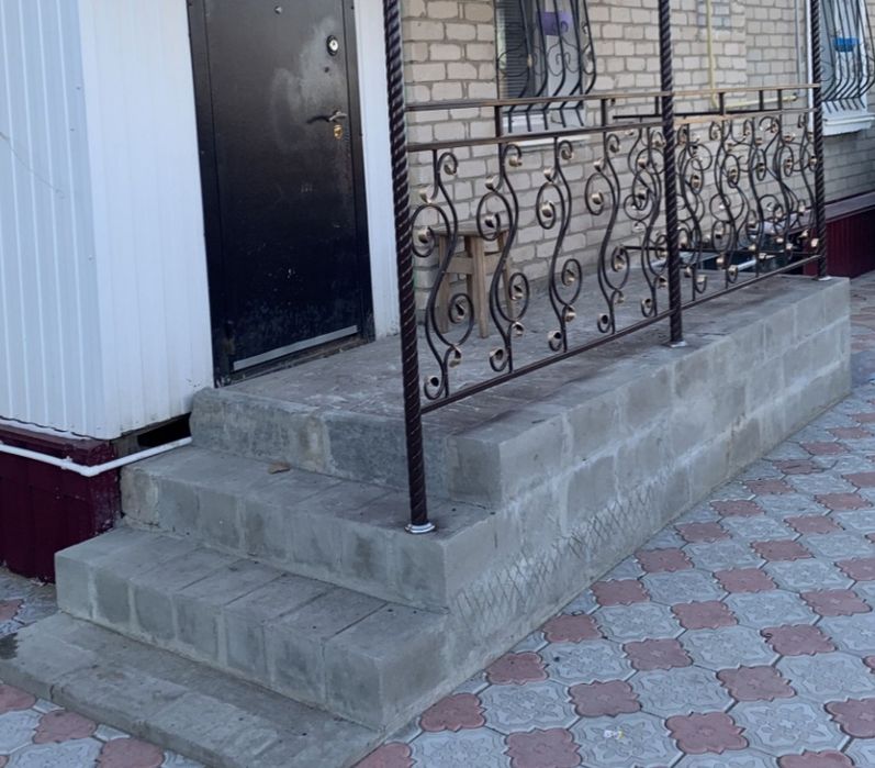 Наружно-фасадные работы, крыльцо