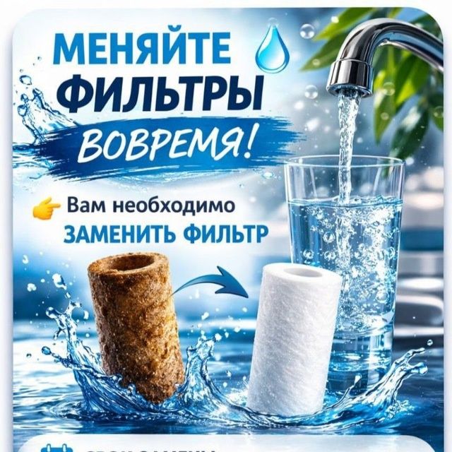 Установка фильтров для воды в Ташкенте | Замена картриджей