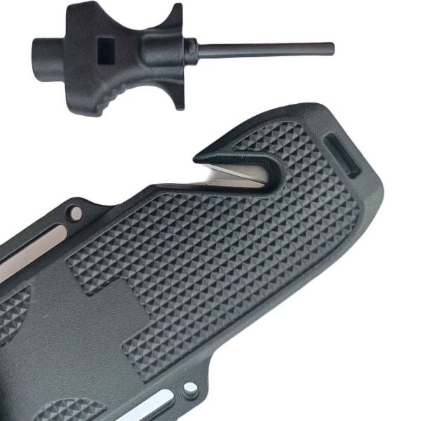 Тактически нож+компас+кремък+точило Байонет CS GO M9  Лов Туризъм