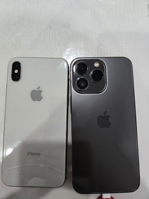 Айфон 13про и айфон х