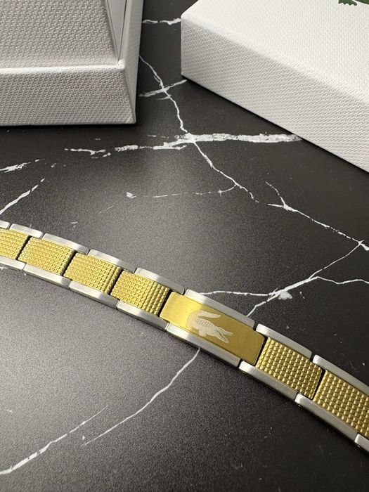 Brățară Lacoste Bicolor Gold/Silver – Elegantă | Cu cutie și săculeț