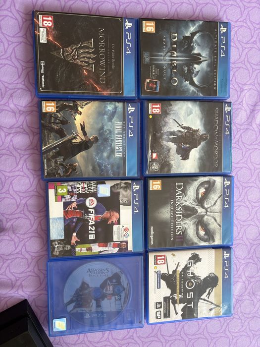 PS4 1TB Controller 8 Jocuri