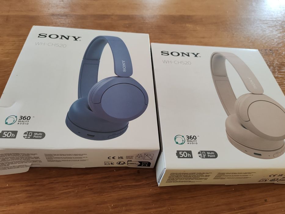 Casti SONY WH-CH520P, Bluetooth, On-Ear, Microfon,