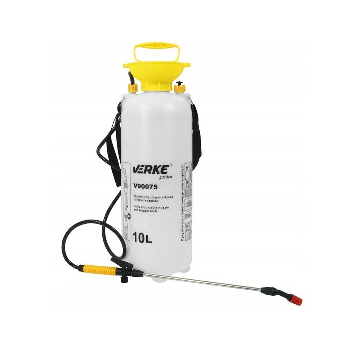 Pompa, pulverizator manual cu presiune, capacitate 10 litri, cu lance