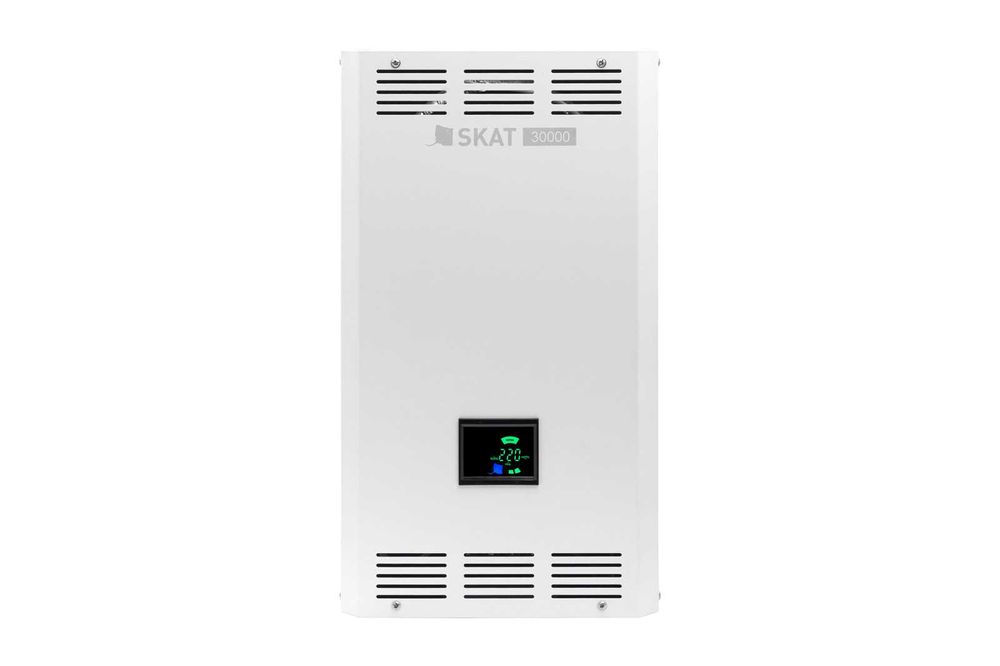 SKAT ST-30000 LED стабилизатор напряжения симмисторный Первые РУКИ