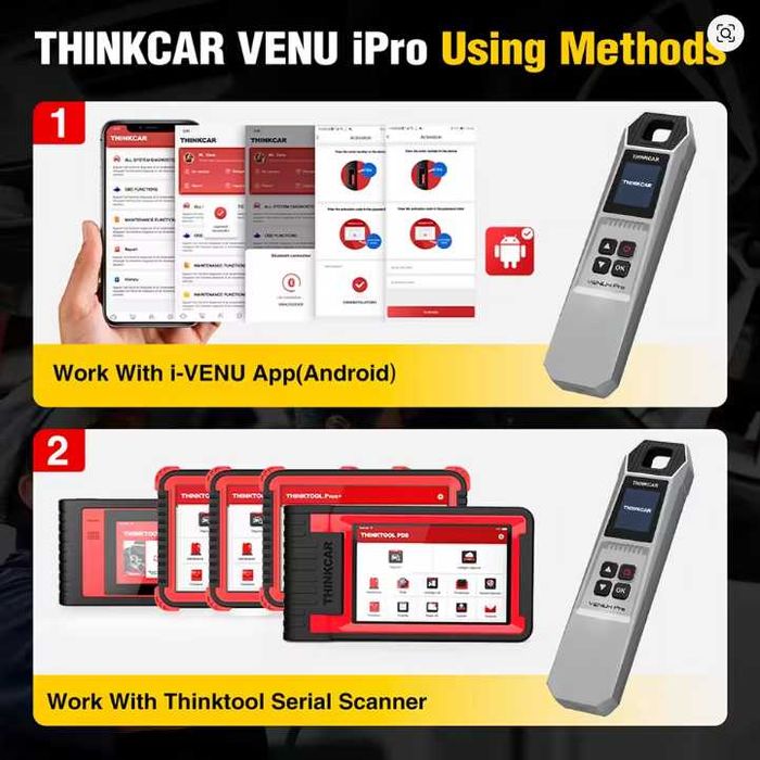 THINKCAR Venu iPRO за TPMS датчици