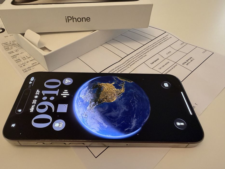 Iphone 15 Pro Max garantie pana in 26.07.2026 87% batt