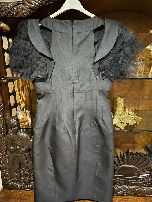 Fendi рокля коприна и вълна