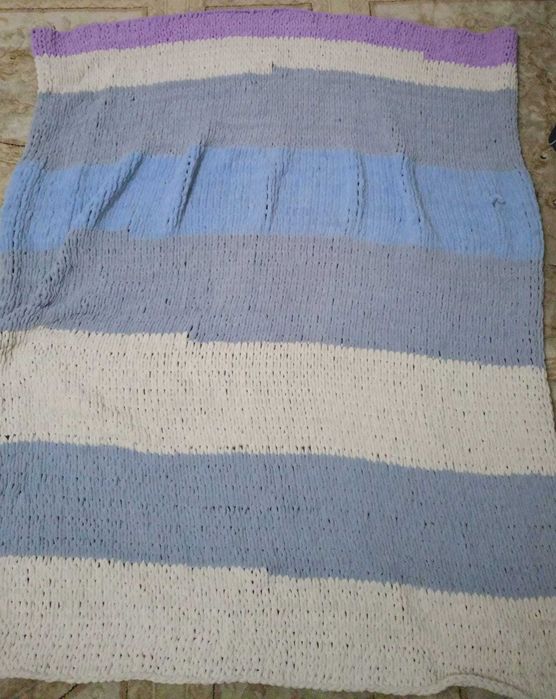 Детский плед ручной работы