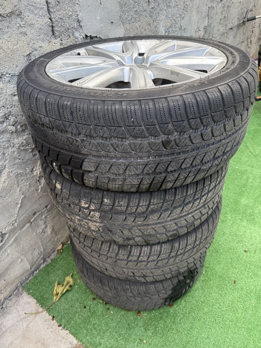 Jante Audi cu anvelope iarnă 5x112 18