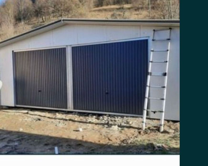 Vând garaje auto din panouri sandwich termoizolante