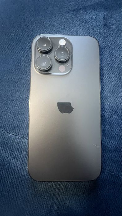 Capac spate complet iphone 14 pro simplu estetic 9 din 10 space grey