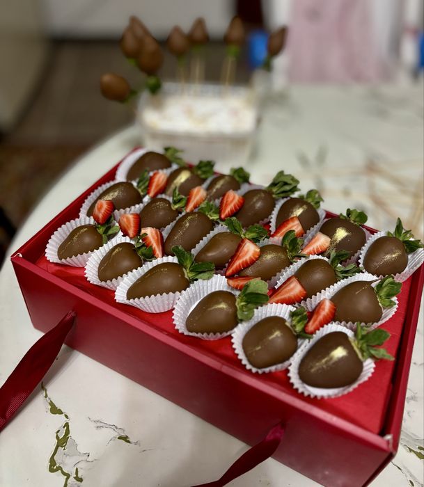 Клубника в шоколаде