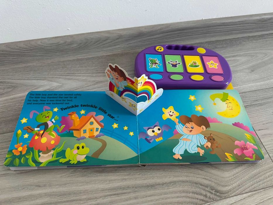 Pachet 4 jucării educative în limba engleză 3+ — LeapPad, Paw Patrol, Bob the Builder, Twinkle Twinkle Little Star
