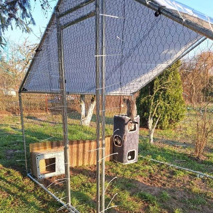 Птичарник 3х2м Клетка за пилета Кокошарник кокошарници клетки кокошки