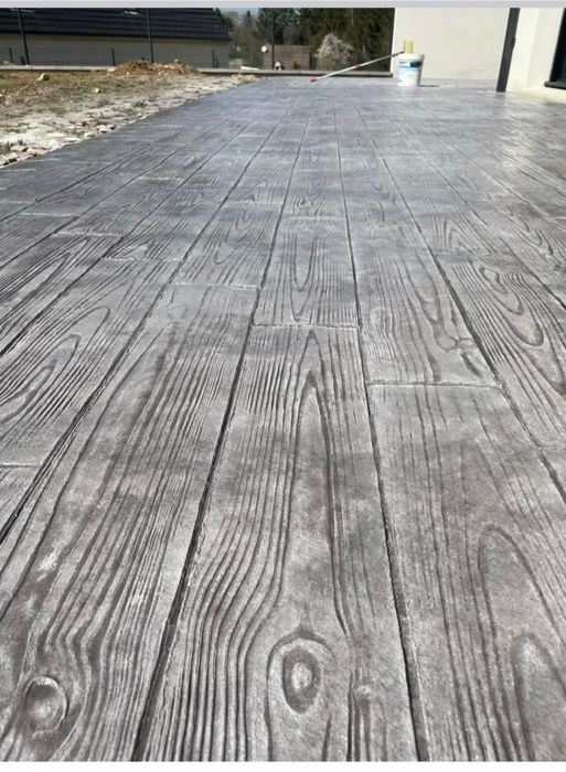 Beton amprentat sol si vertical