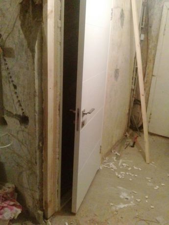 Установка дверей