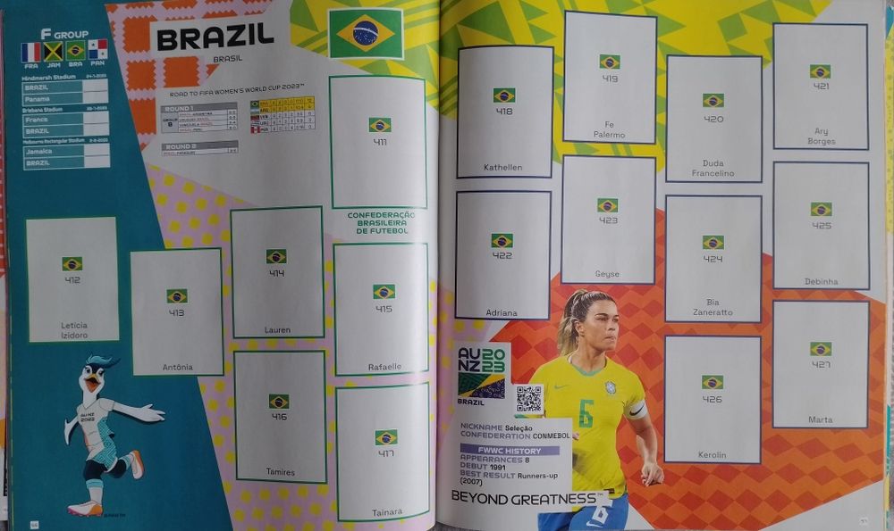 Album gol World Cup Women's 2023 Panini