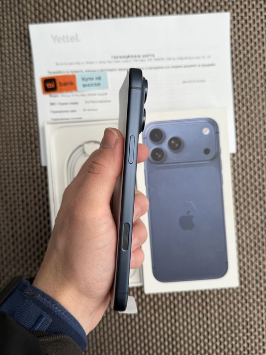 НОВ! 256Gb *ЛИЗИНГ* iPhone 17 Pro Max Deep Blue / 36М ГАРАНЦИЯ