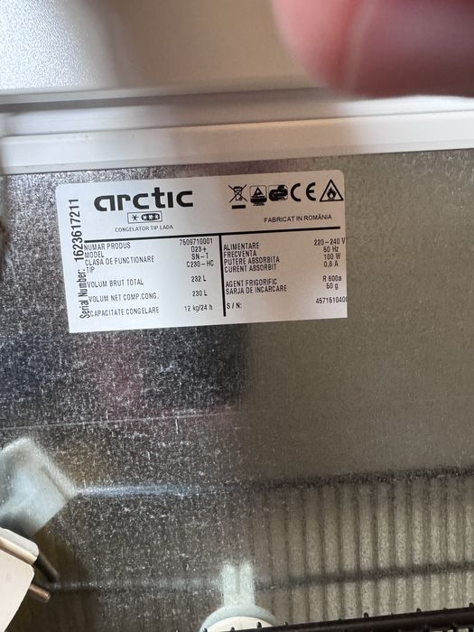 Ladă frigorifică Arctic 230 L