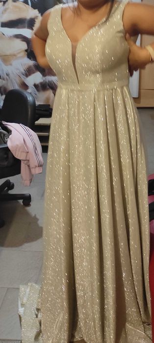 Бална рокля  блестяща