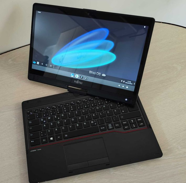 Laptop Tableta Auto Touchscreen DUAL-BOOT: Android + Windows Fujitsu