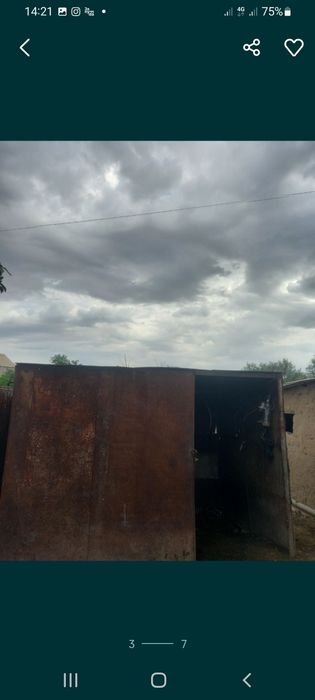Будка сатылады темір будка