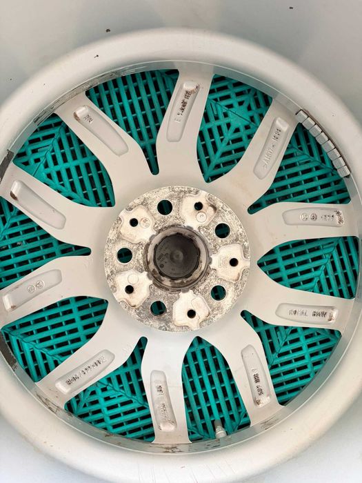 Jante cu anvelope vara 265 50 R19 Brigestone Alenza dot22 7mm Bmw G05 G06 X5 X6 style 734 stare impecabila