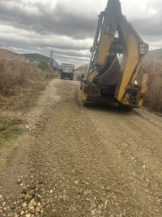 Aduc piatra concasat de drum alei refacem drumuri reabilitari parcari