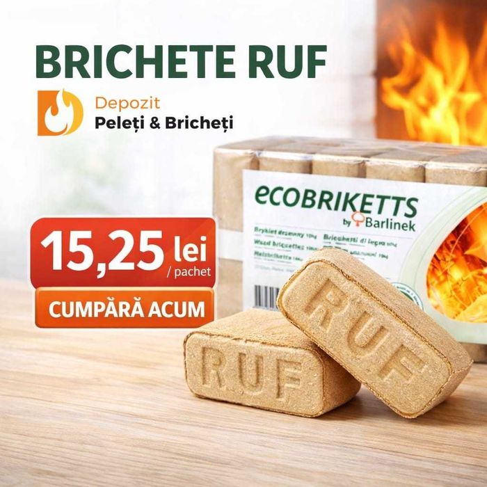 Brichete Ruf Stejar