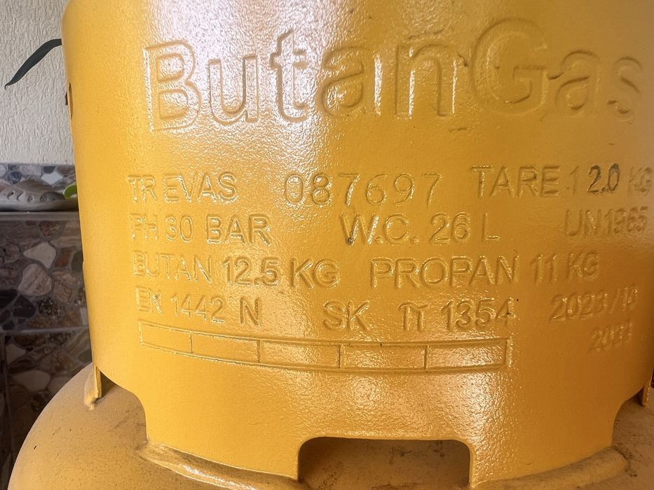Butelie aragaz 12 litri