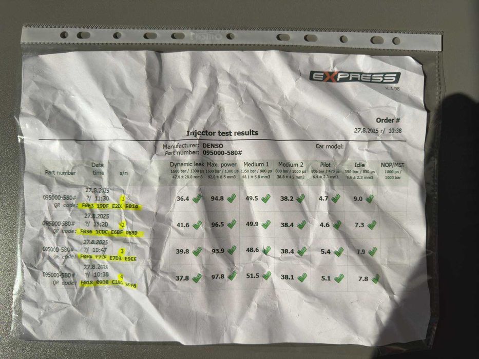 Дюзи Пежо Боксер / Peugeot Boxer 2.2BlueHdi