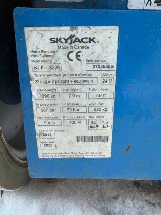 Nacela SKYJACK 3226
