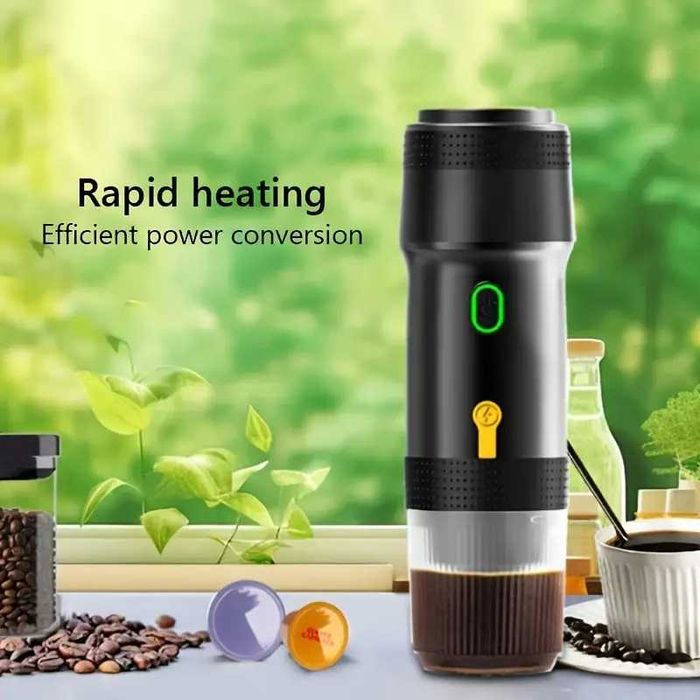 Портативна кафе машина,съвместима Nespresso,Dolce Gusto и насипно кафе