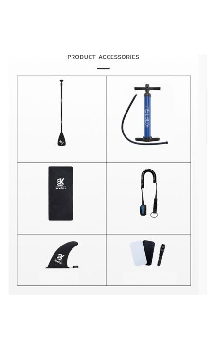 Сапборд  Доска KOETSU 320 синий