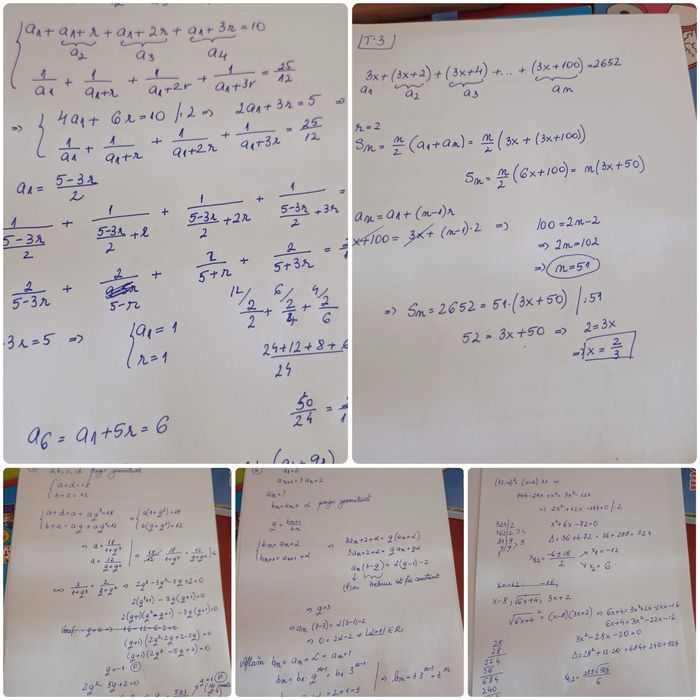 Meditații  la matematică