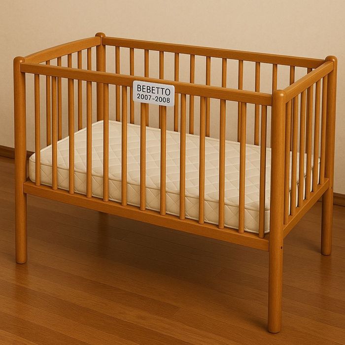 Детский манеж с матрасом