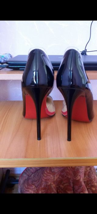 Обувь туфли чёрная