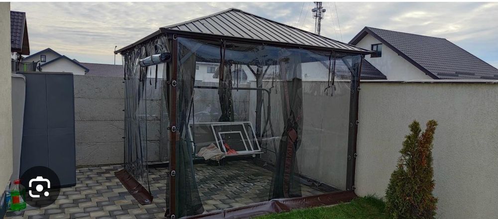 Pentru Foisoare si Terase Folie Cristal Transparenta UV!