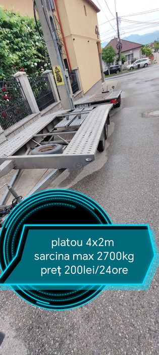 De închiriat,Închiriez  platforma auto