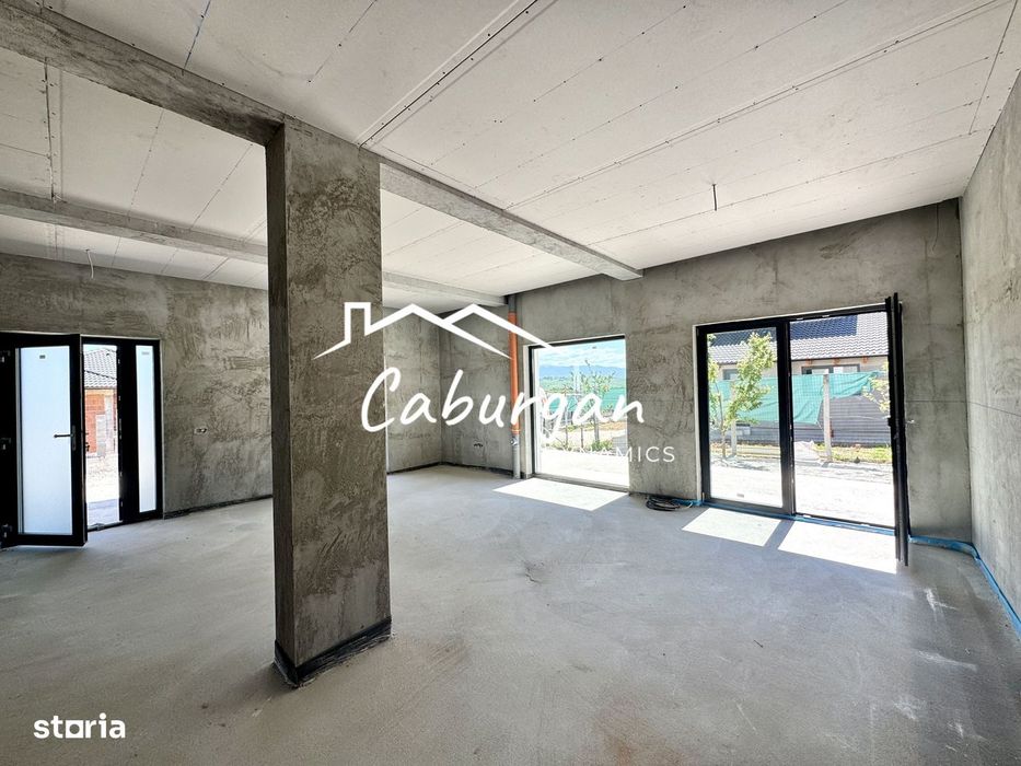 Casa individuala cu 4 camere, 130mp utili+terasa (19mp), teren 360mp