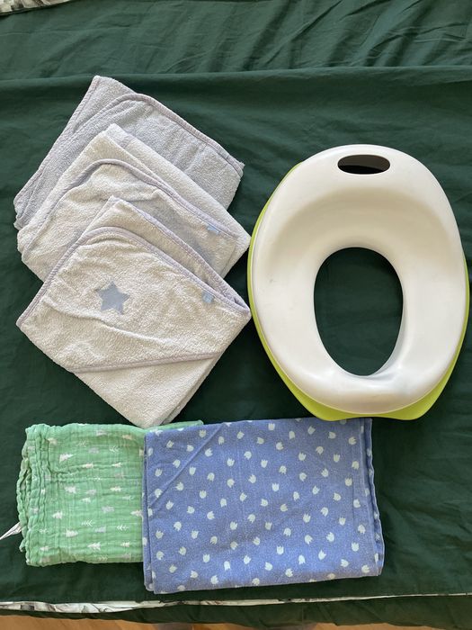 Парен стерилизатор Tommee Tippee, бебешки кърпи, седалка и аксесоари,