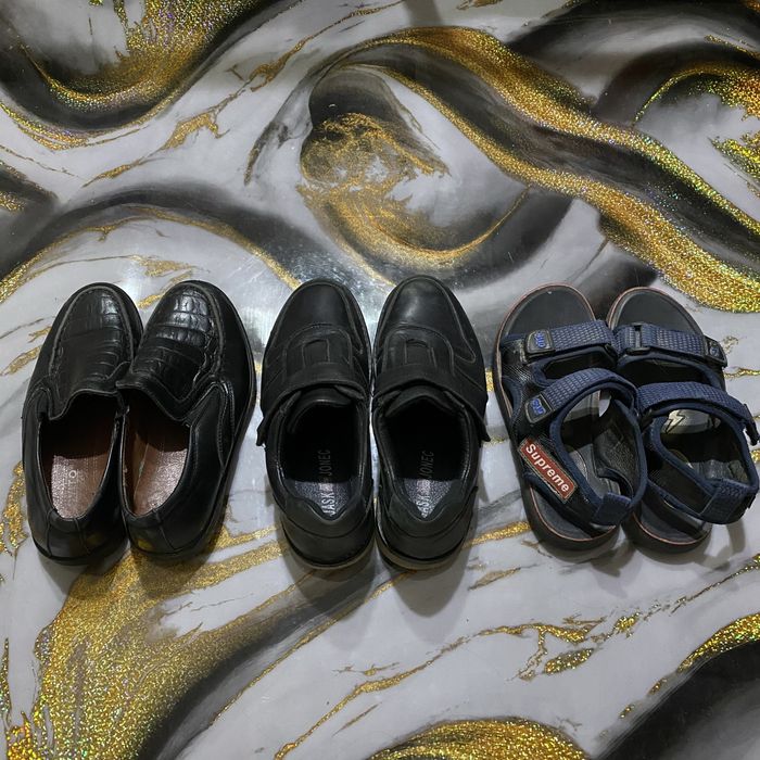 ЦЕНА ЗА ВСЕ! Мокасины, туфли, сандалии! Кожа. Турция. 29 размер.