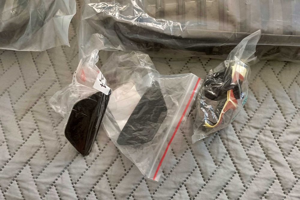 BMW M-Techik (+бъбреци,решетка и т.н.) предна броня F10 - комплект