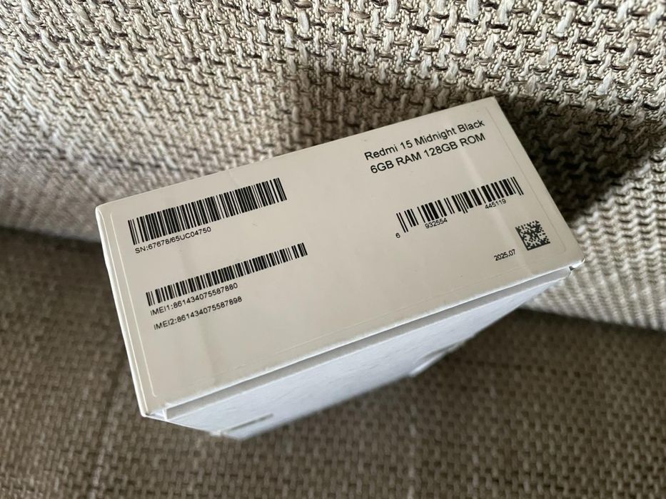 Redmi 15 пълен комплект