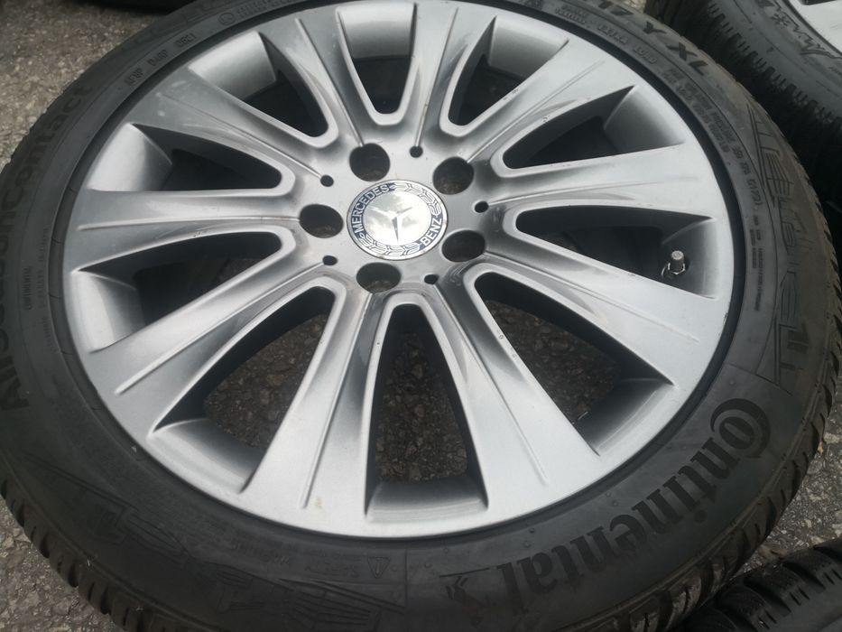 5х112 мерцедес Mercedes 5x112 17 цола оригинални джанти с датчици