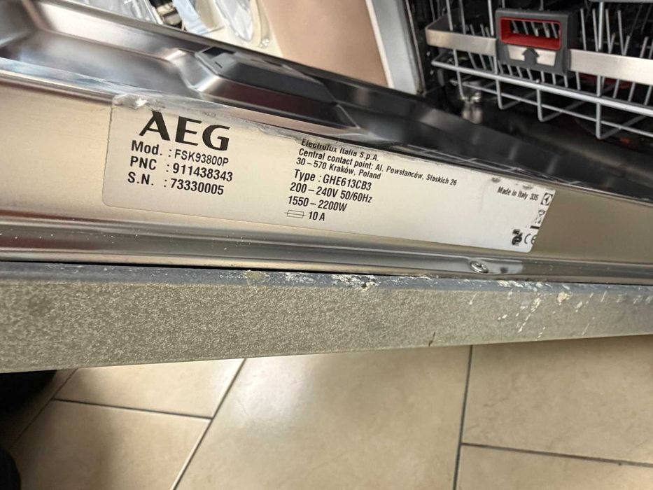 Съдомиална за вграждане Lift 13К - AEG FSK93800P