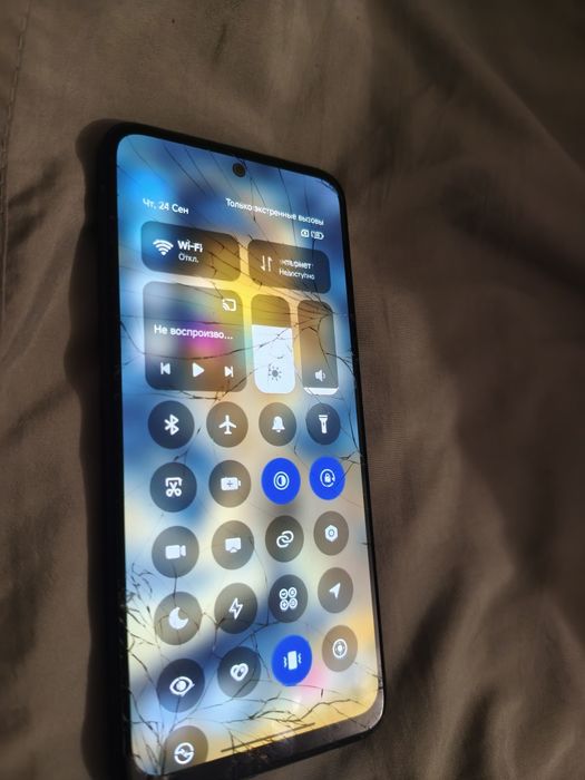 Redmi Note 12S 256 Гб (Полностью рабочий / Разбит экран)